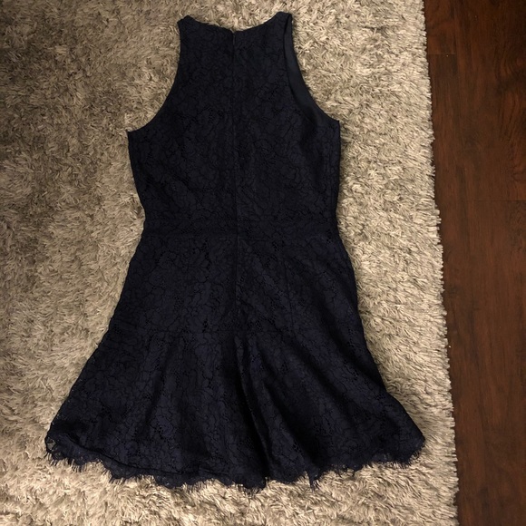 Joie Navy Blue Lace Dress Size Women’s 2 - Picture 4 of 4